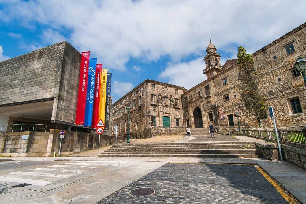 CGAC y museo Pobo Galego Santiago de Compostela