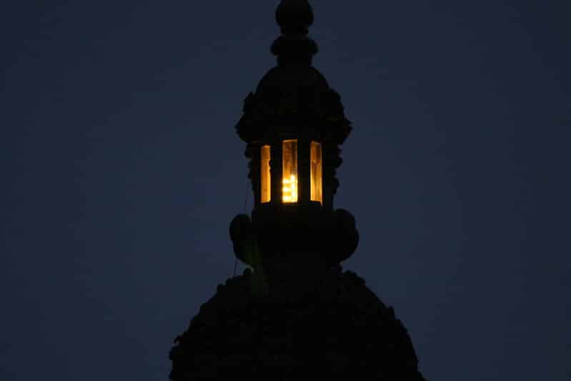 Linterna berenguela torre del reloj catedral de Santiago
