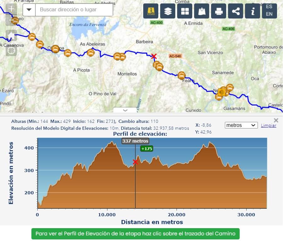 Camino de Santiago Finisterre Muxía etapas (2)