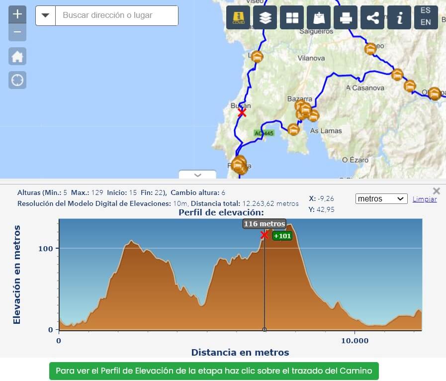 Camino de Santiago Finisterre Muxía etapas (5)