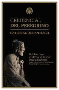 Credencial del peregrino Símbolos del Camino de Santiago