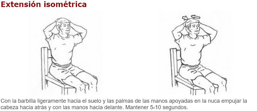 Ejercicios cervicales Ejercicios para fortalecer el cuello y las cervicales (2)