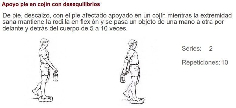 Ejercicios para fortalecer los tobillos